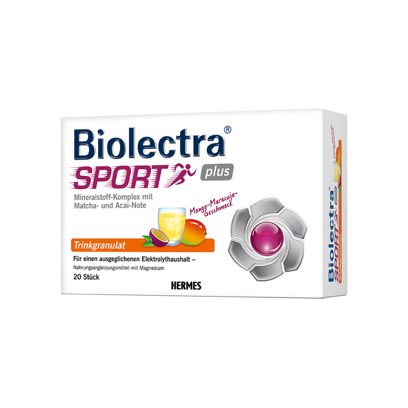 BIOLECTRA® SPORT PLUS ŠUMEĆE GRANULE