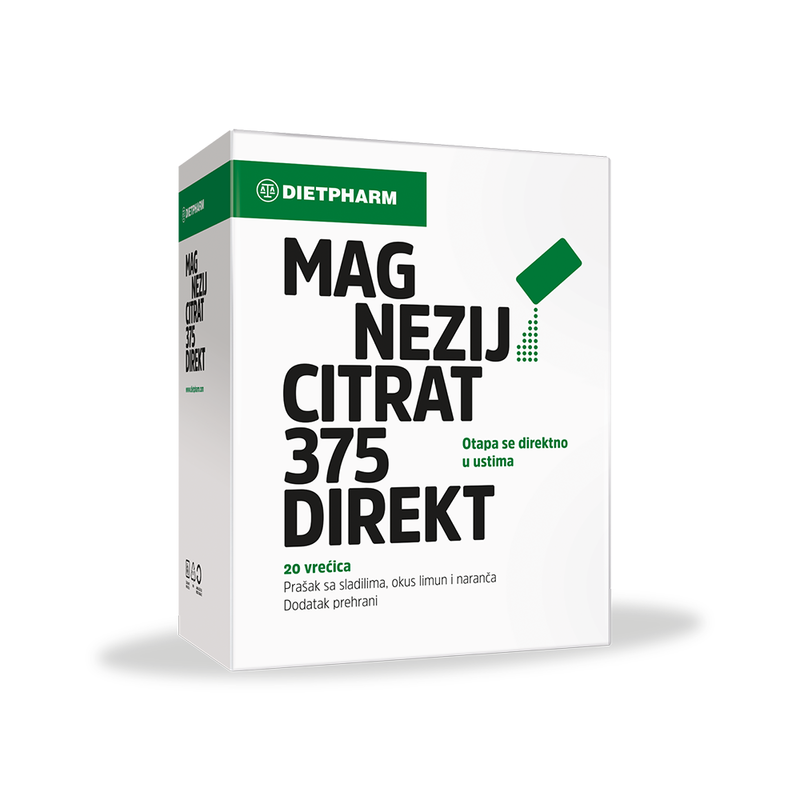 MAGNEZIJ CITRAT 375 DIREKT prašak