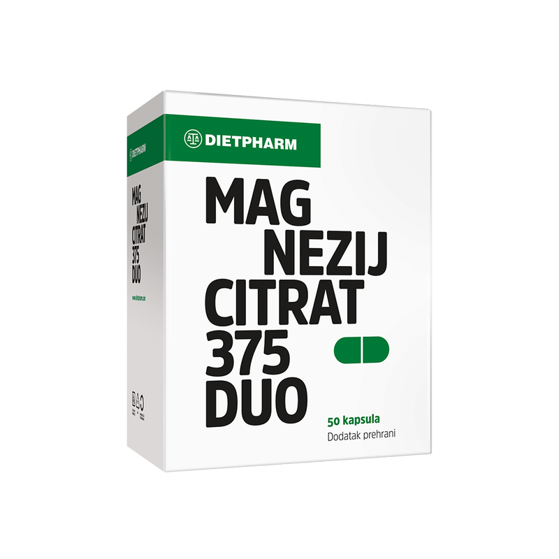 MAGNEZIJ CITRAT 375 DUO kapsule
