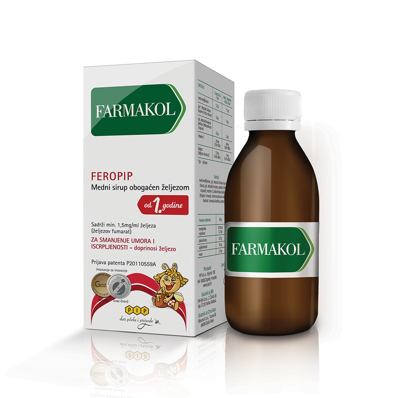 Feropip - medni sirup obogaćen željezom