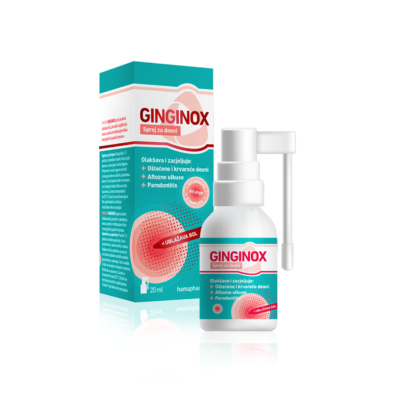 Ginginox sprej za desni