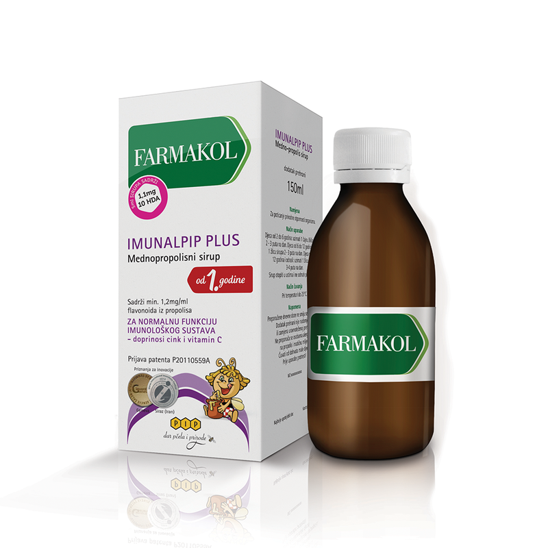 Imunalpip plus - mednopropolisni sirup