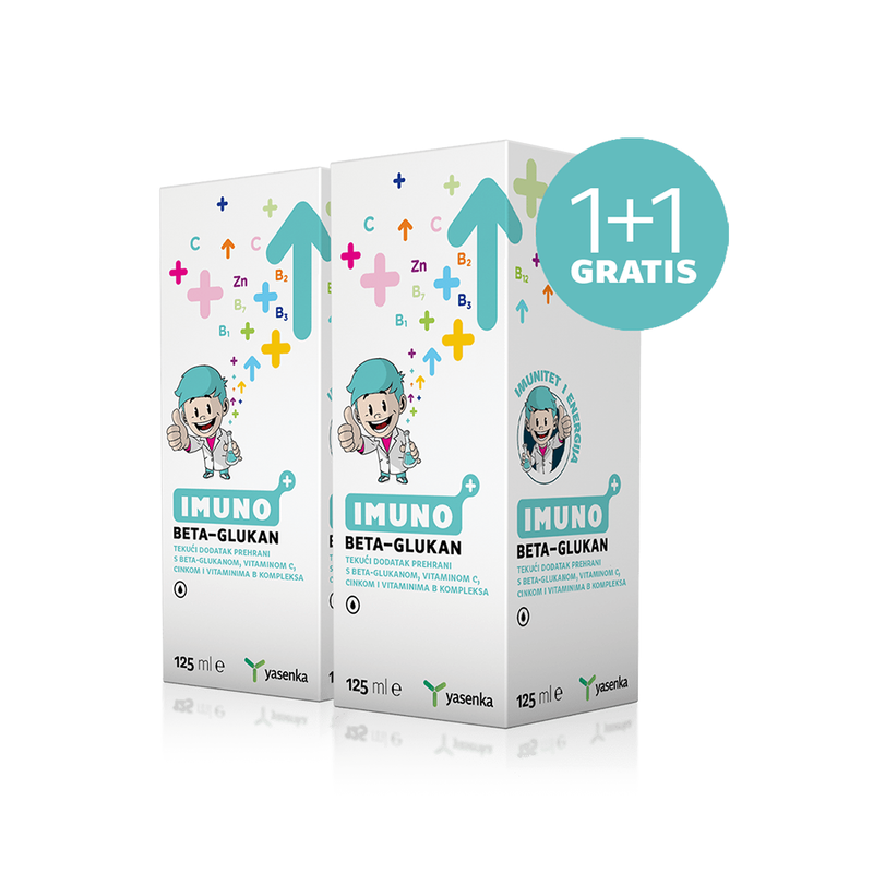 Imuno beta-glukan 1+1 GRATIS
