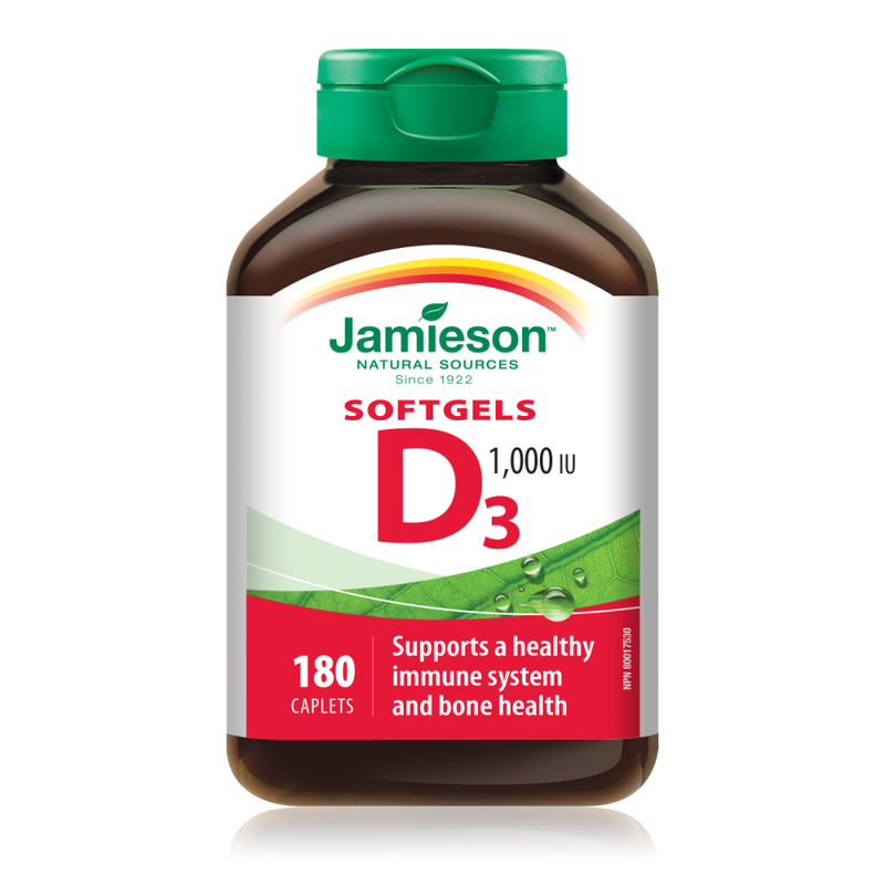 Jamieson Vitamin D 1000 IU, kapsule