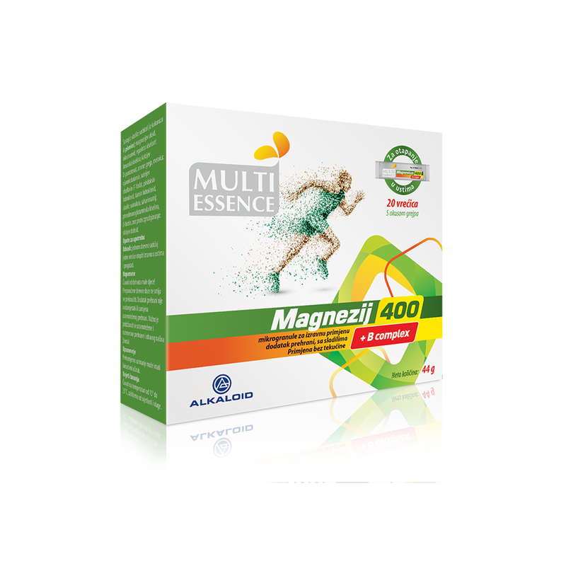 MULTI ESSENCE Magnezij 400 + B complex