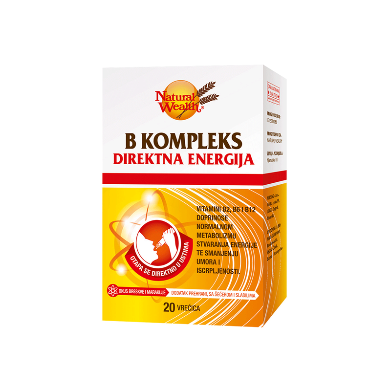 B kompleks Direktna energija