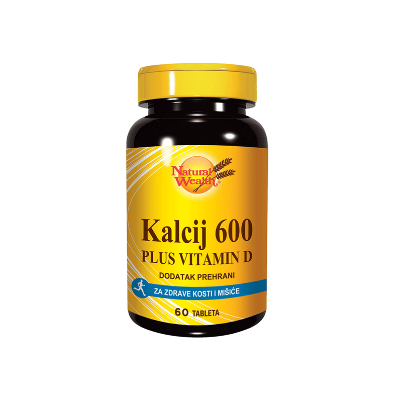 Kalcij 600 + vitamin D