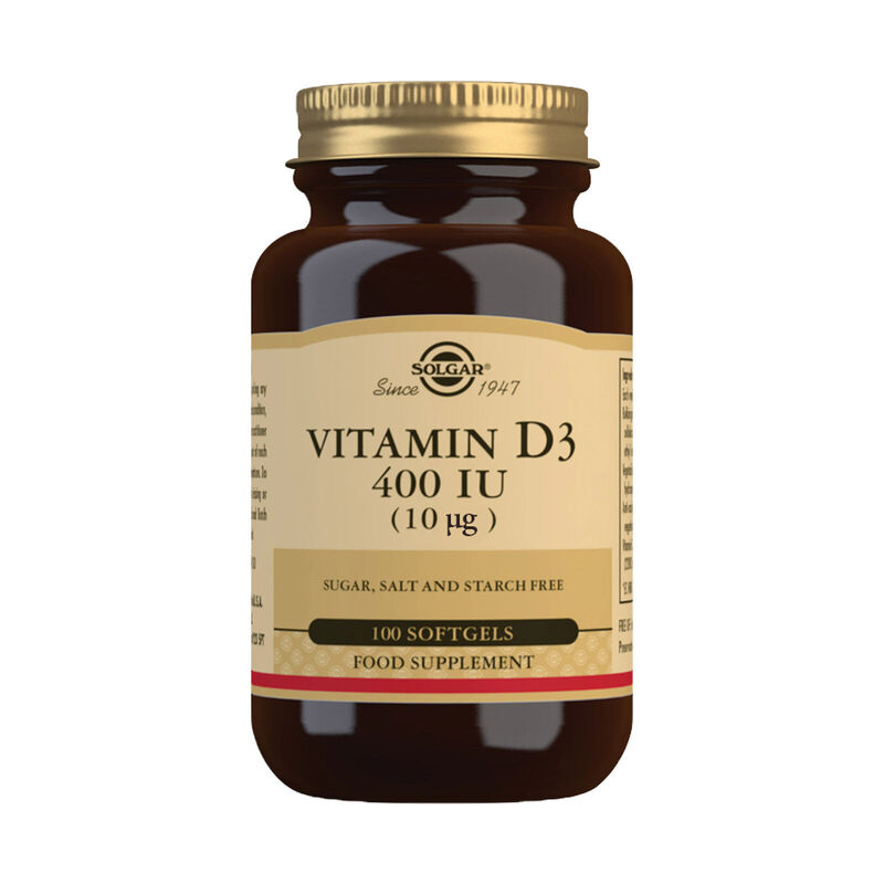 Solgar Vitamin D3 10 mcg